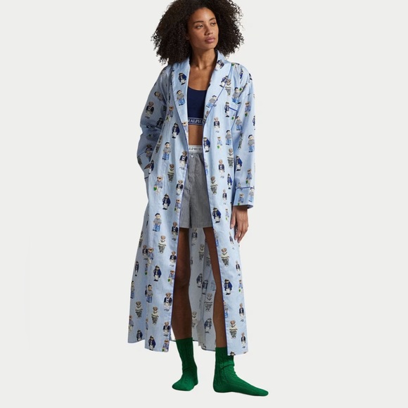 Polo Ralph Lauren Other - polo by ralph lauren Heritage Polo Bear Woven Robe